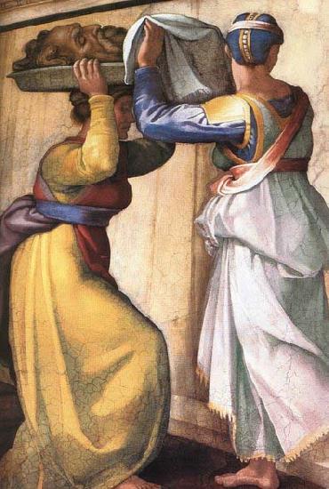 Michelangelo Buonarroti Judith and Holofernes